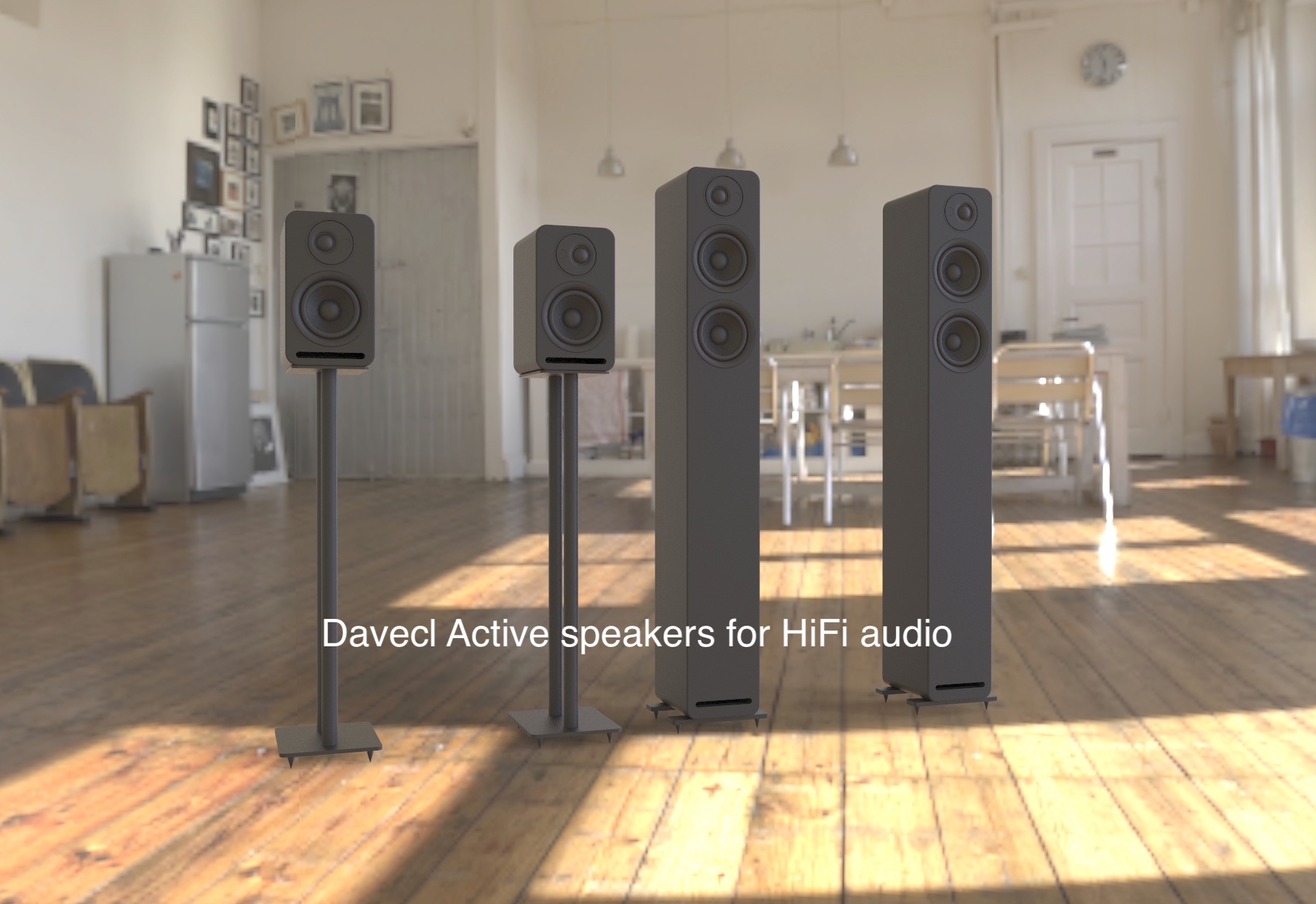 4 inch HIFI speakers-hifi bookshelf speaker